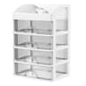5 Layer Makeup Organizer With Drawers Large Capacity Cosmetic And Jewelry Storage Box 7