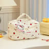 Cute Cinnamoroll Quilted Makeup Bag Portable Travel Cosmetic Organizer 8