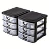 3 Drawer Makeup Organizer Clear Cosmetic Storage Box For Vanity And Bathroom 6