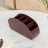 5 Compartment Remote Control Holder And Desktop Organizer Caddy 0