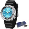 Mens Waterproof Diver Watch With Luminous Dial Date Display And Quartz Movement 11