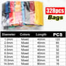 Heat Shrink Tubing Kit 21 Flame Retardant Wire Insulation And Cable Protection Sleeves 9