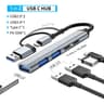 USB C Hub Multiport Adapter With USB 30 SD TF Card Reader And Audio Port 11