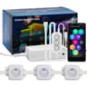 Smart Waterproof Outdoor Eaves LED Lights With WiFi And Voice Control 1