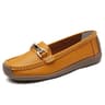 Comfort Leather Slip On Loafers For Women Casual Moccasin Flats 9