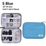 Waterproof Travel Cable Organizer Bag With Double Layer Tech Storage Case 7