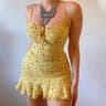 Floral Camisole Dress For Women Casual Summer Mini Sundress 7