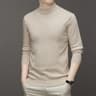 Mens Mock Neck Sweater Soft Warm Long Sleeve Pullover 8