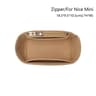 Felt Purse Organizer Insert With Zipper For Nice Nano Mini BB 11