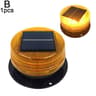 Solar 8 LED Magnetic Warning Light Automatic Strobe Beacon For Cars Trucks 7