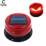 Solar 8 LED Magnetic Warning Light Automatic Strobe Beacon For Cars Trucks 9