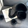 Real Fox Fur Hat Womens Ushanka Winter Earflap Trapper Ski Hat 6