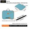 Portable Cushioned Laptop Lap Desk With Hard Mouse Pad And Wood Tray 14