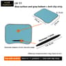Portable Cushioned Laptop Lap Desk With Hard Mouse Pad And Wood Tray 12