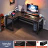 L Shaped Computer Desk Corner Gaming Desk For Home Office Study And Writing 13