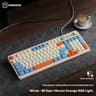 G98 Wired Gaming Keyboard With Rainbow Backlight Quiet 98 Key Layout 5