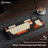 G98 Wired Gaming Keyboard With Rainbow Backlight Quiet 98 Key Layout 6