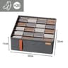 Foldable Underwear Drawer Organizer For Socks Bras Clothing And Wardrobe Storage 9