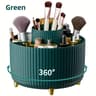 360 Degree Rotating Makeup Brush Holder 5 Slot Vanity Organizer Desktop Cosmetic Storage 17