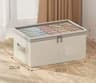 Large Capacity Foldable Clothing Storage Box With Lid Wardrobe Quilt Organizer 7