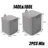 Large Quilt Storage Bag Foldable Non Woven Bedding And Wardrobe Organizer 10