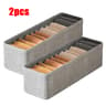 Foldable Fabric Drawer Organizer Clothes Storage Box For Wardrobe And Closet 7