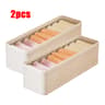 Foldable Fabric Drawer Organizer Clothes Storage Box For Wardrobe And Closet 10