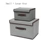 Foldable Clothing Storage Organizer Dustproof Non Woven Closet Box 6