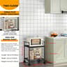 Multi Layer Kitchen Storage Rack Microwave Oven Stand And Pot Organizer 11