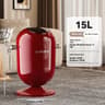 Touch Free Stainless Steel Trash Can With Floating Lid And Large Capacity Tall Design 16