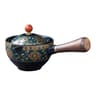 160ml Ceramic Teapot With Rotating Infuser And Wooden Side Handle For Gongfu Tea 14
