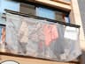 AntiDrop Mesh Balcony Clothes Drying Cover With Telescopic HighRise Design 9