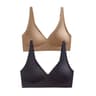 2 Pack Seamless Wireless Push Up Bras With Soft Padding And Adjustable Straps 12