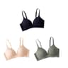 3 Pack Seamless Wire Free Push Up Bras With Padded 34 Cups 10