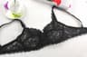 Breathable Lace Push Up Bra With Padded Three Quarter Cups And Adjustable Straps 18