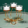 Metal Candlestick Holder Multi Head Candle Stand For Table And Home Decoration 6