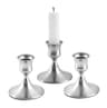 3 Piece Brass Gold Candlestick Holder Set For Stick Candles And Event Decor 8