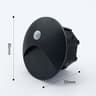 Recessed LED Outdoor Step Light With Sensor IP65 Waterproof Wall Lamp 6
