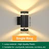 Waterproof Outdoor LED Wall Light With E27 Bulb For Porch Garden And Home 11