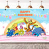 Cartoon Bear Birthday Party Tableware And Decoration Set 29