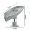 Leaf Shape Suction Cup Drain Soap Holder For Shower And Kitchen 6