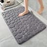 3D Cobblestone Bathroom Mat Absorbent QuickDrying MachineWashable Floor Mat 7
