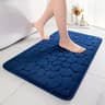3D Cobblestone Bathroom Mat Absorbent QuickDrying MachineWashable Floor Mat 9