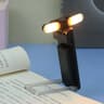 USB Rechargeable LED Clip On Book Light For Reading In Bed 5