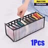 Foldable Underwear Drawer Organizer With Transparent Mesh Compartments 7