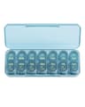 7 Day AM PM Pill Organizer With Large Compartments And Secure Latch 0