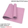 Foldable Yoga Mat Natural Rubber 4mm Travel Exercise Mat For Yoga Pilates And Floor Workouts 15