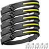 Rechargeable LED Headlamp With Motion Sensor And 180 Wide Beam 7