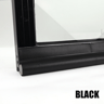 Adjustable Door Bottom Seal Strip 378 In PVC Draft Stopper OneSided Gap Blocker 17