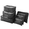 6 Or 8 Piece Polyester Packing Cube Set For Clothes Shoes And Travel Organization 16